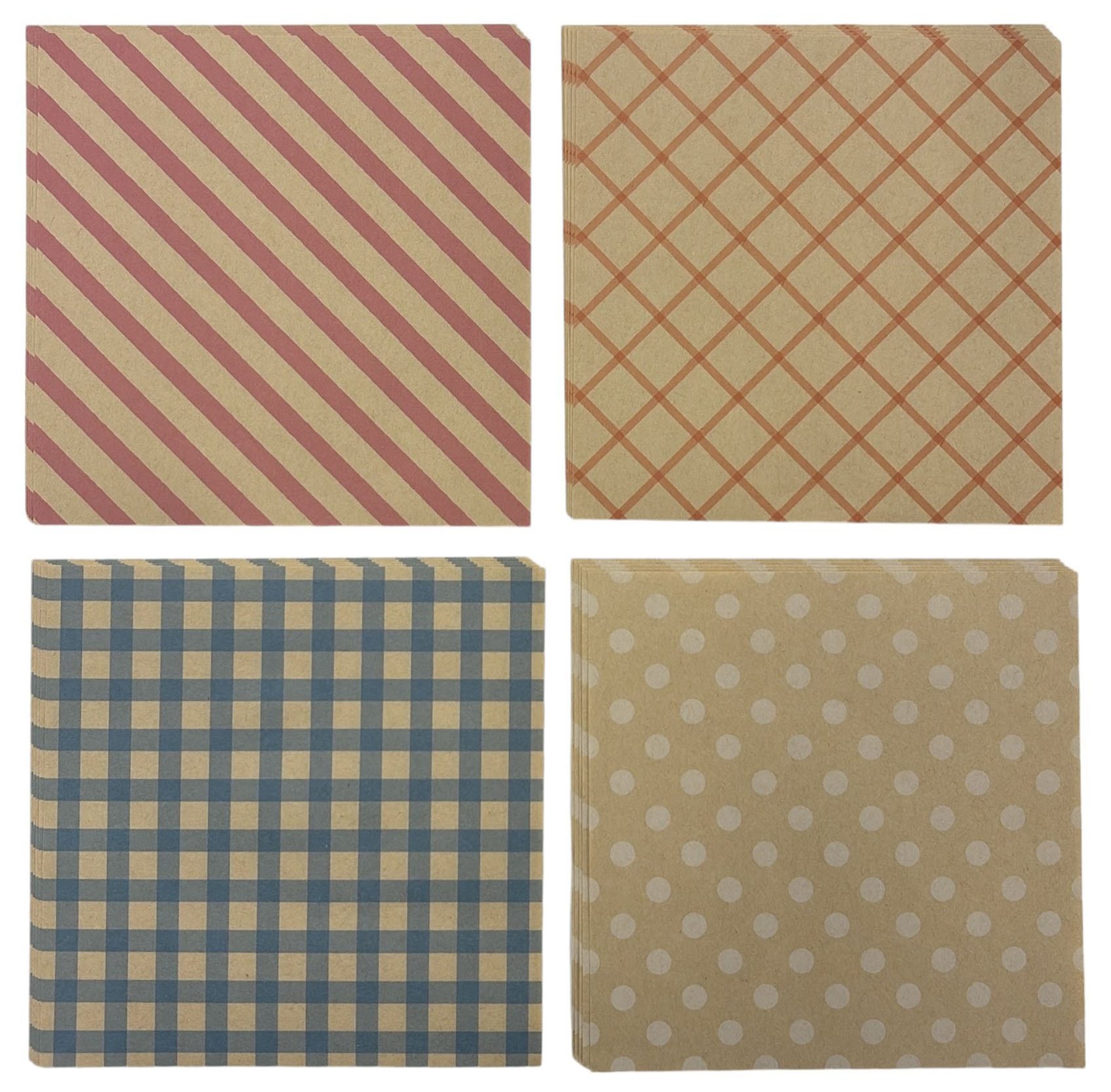 折紙玩具/簡約 牛皮紙 20入