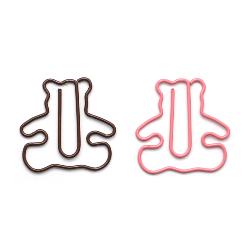 造型迴紋針/熊 10入