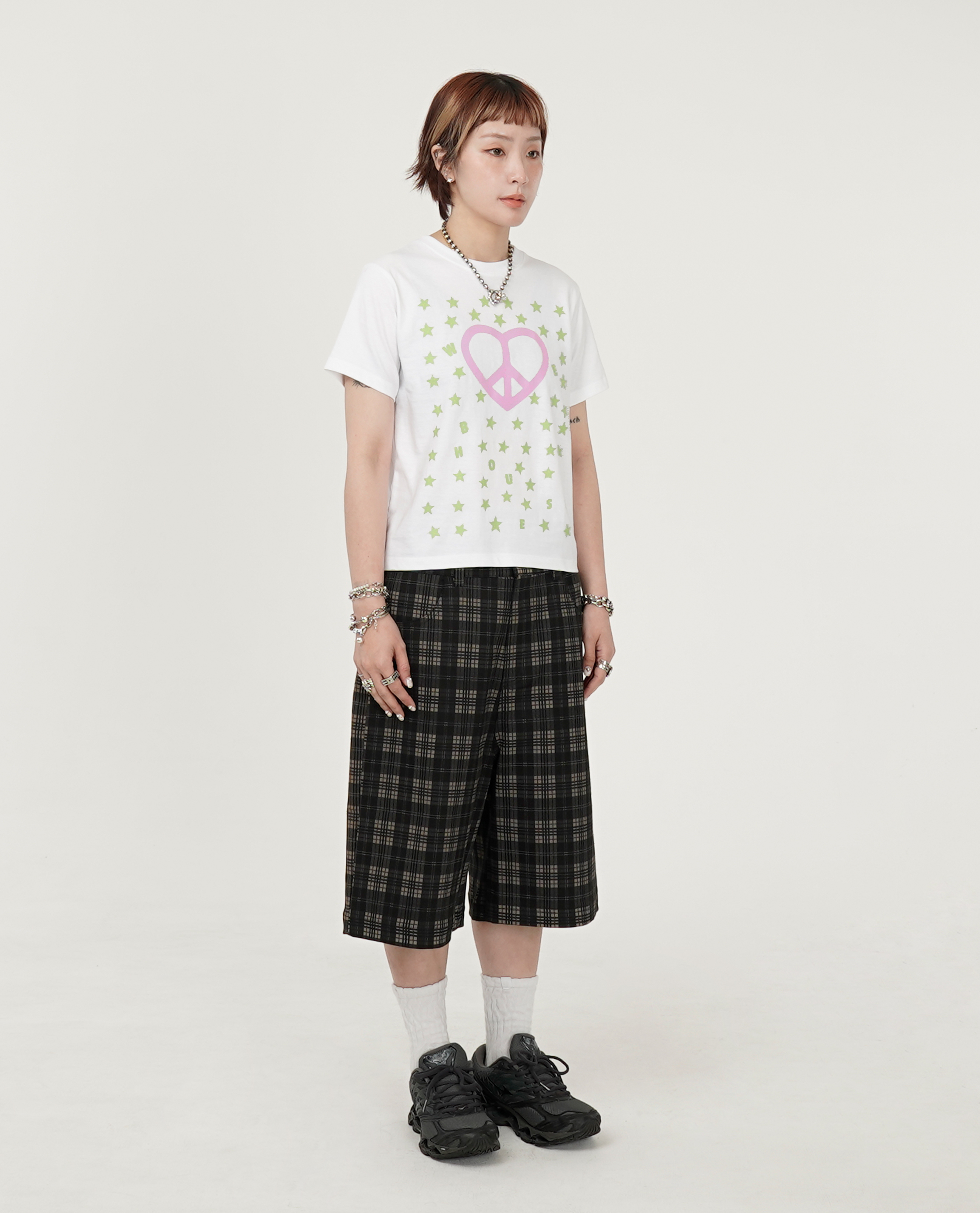 WEBHOUSE Heart Peace Star Tee - 26HS