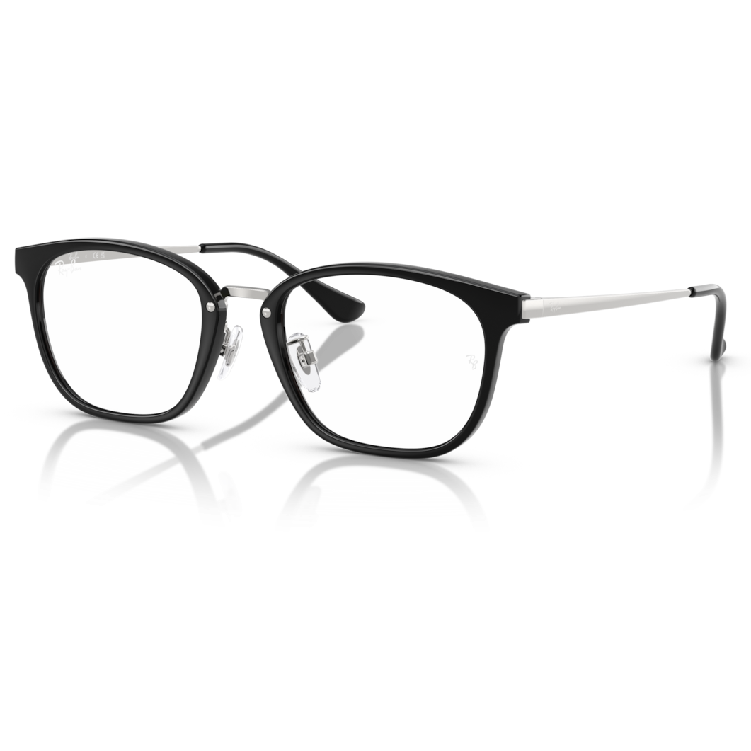 【RayBan】RB7247D 5753-51mm 方框光學眼鏡♣
