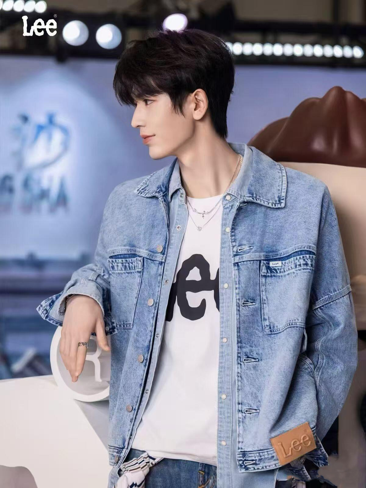 【預購】張凌赫同款 Lee 經典大Logo 純棉 短袖 T-Shirt