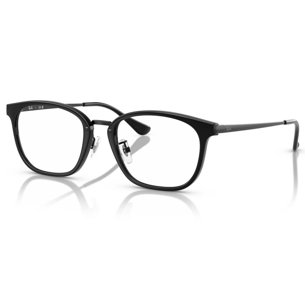 【RayBan】RB7247D 2000-51mm 方框光學眼鏡♣