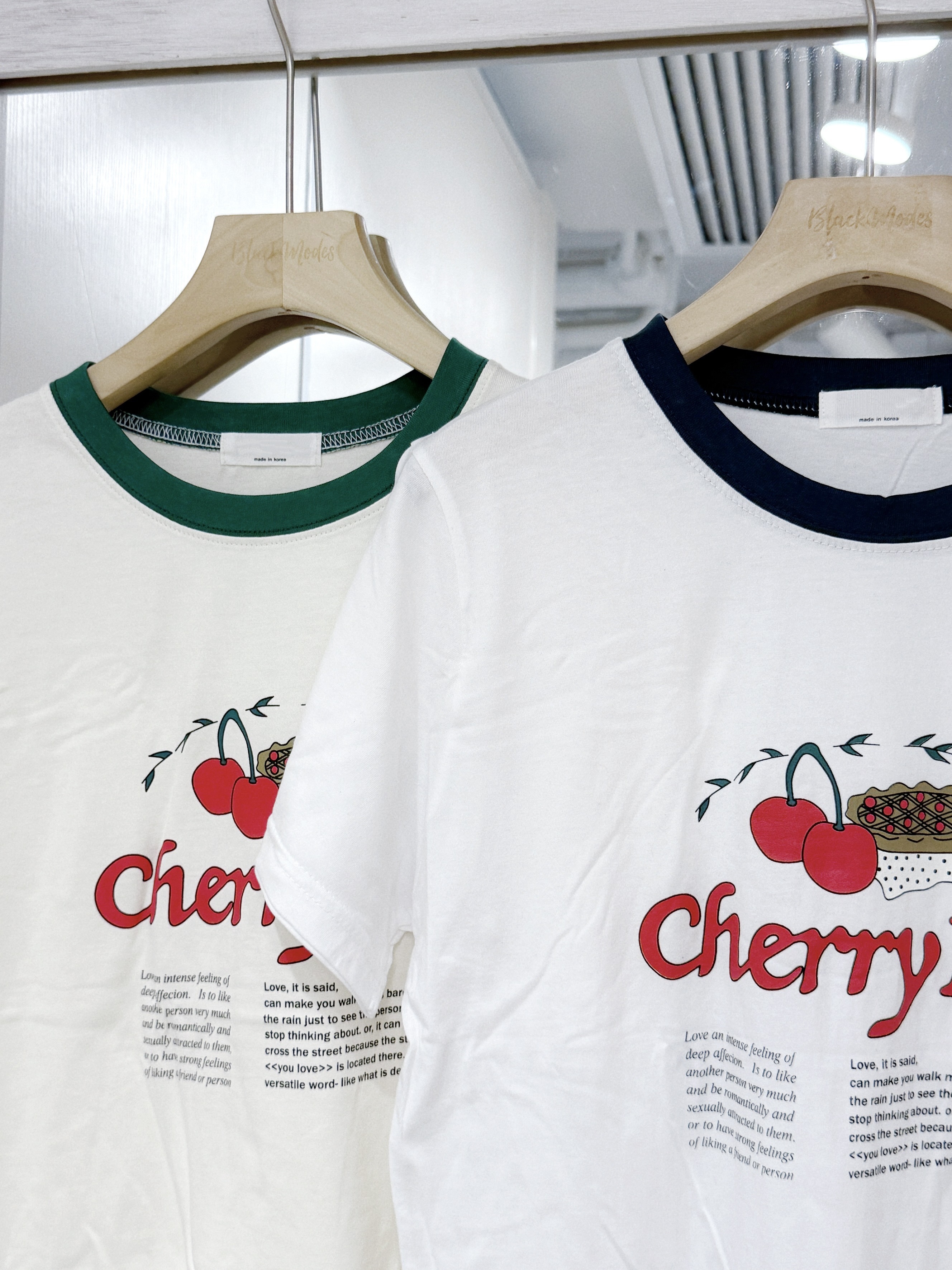 T1447｜可愛CherryPie車厘子批 TEE‧₊ᵎᵎ🍒⋅°✮