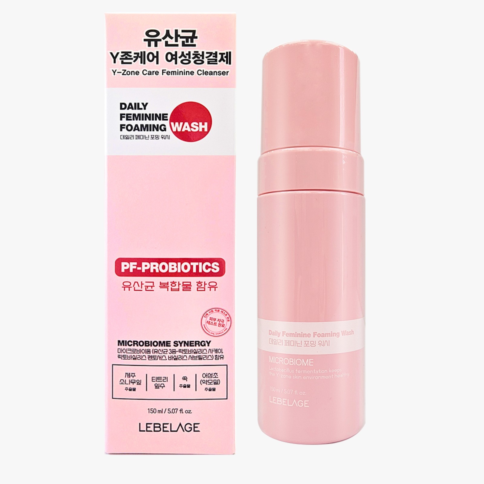 (7289) LEBELAGE DAILY FEMININE FOAMING WASH 150ML【買一送一】