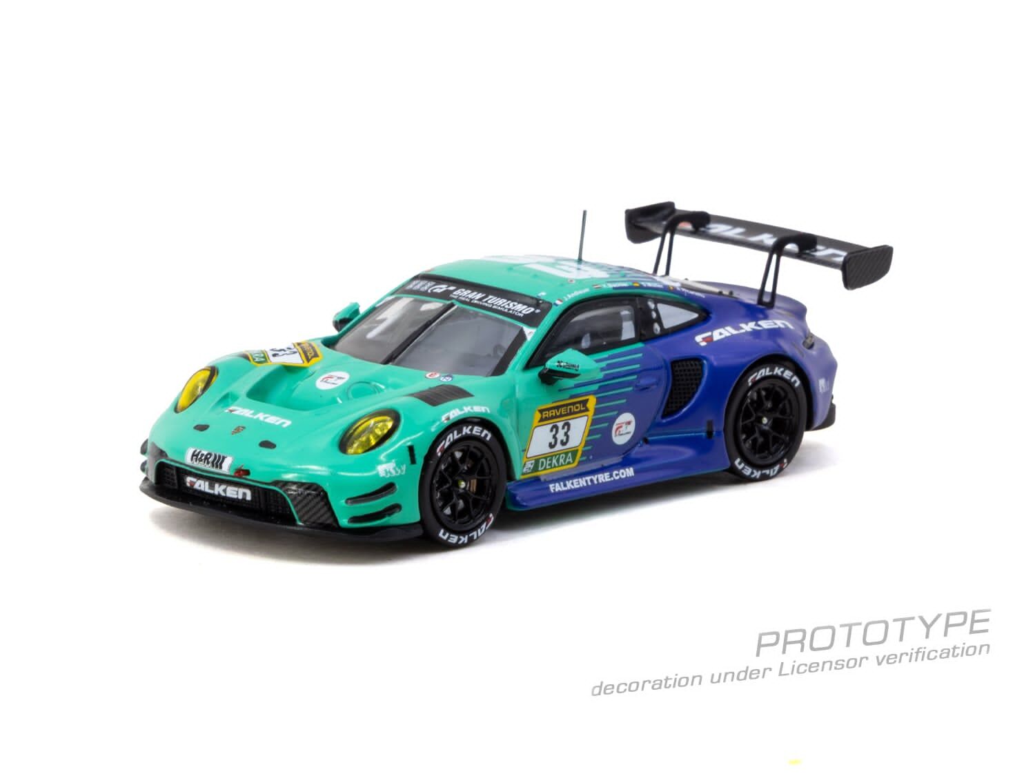 預訂:1/64 TARMAC Porsche 911 GT3 R Nürburgring 24h 2024 Julien Andlauer / Klaus Bachler / Sven Müller / Alessio Picariello (T64-084-24NUR33)