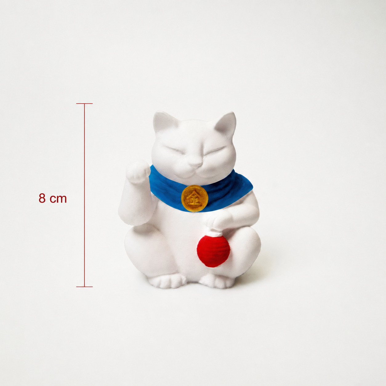 手工繪製 開運貓神像  小 8cm