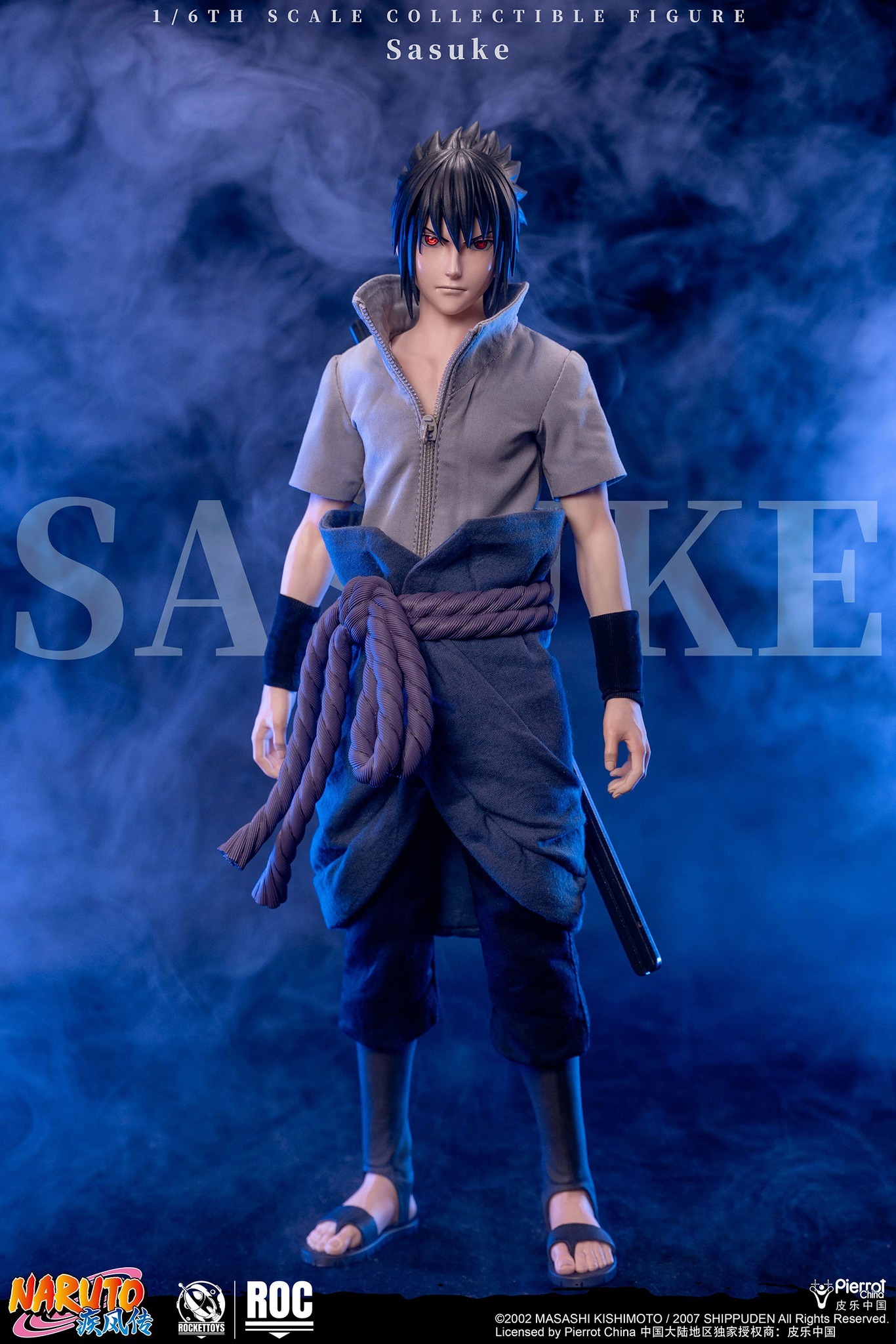 (預訂) Rocket Toys ROC-017 1/6 Scale Sasuke Uchiha (Standard Ver)
