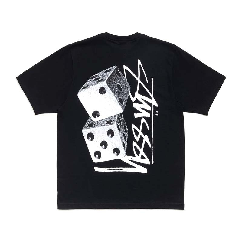 Stussy Tall Dice Tee 骰子 短袖 黑色 1905187-BK [台灣現貨]