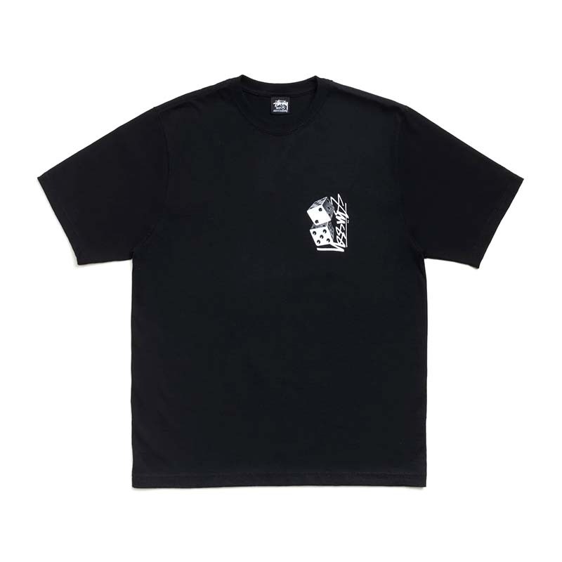 Stussy Tall Dice Tee 骰子 短袖 黑色 1905187-BK [台灣現貨]