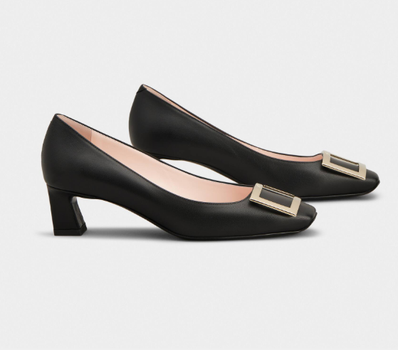 SRV08093 ROGER VIVIER Shoes #RVW44815280NK0B999 (E)