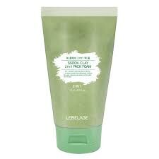 (7298) LEBELAGE SSOOK CLAY 2IN1 PACK FOAM 120ML