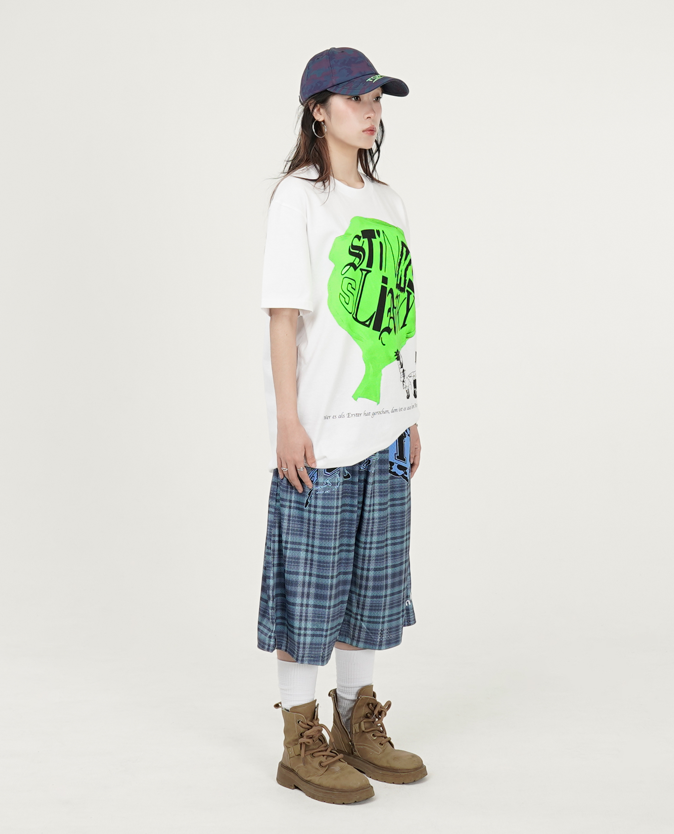 SLINKY MOUSE MESH SHORT GREEN