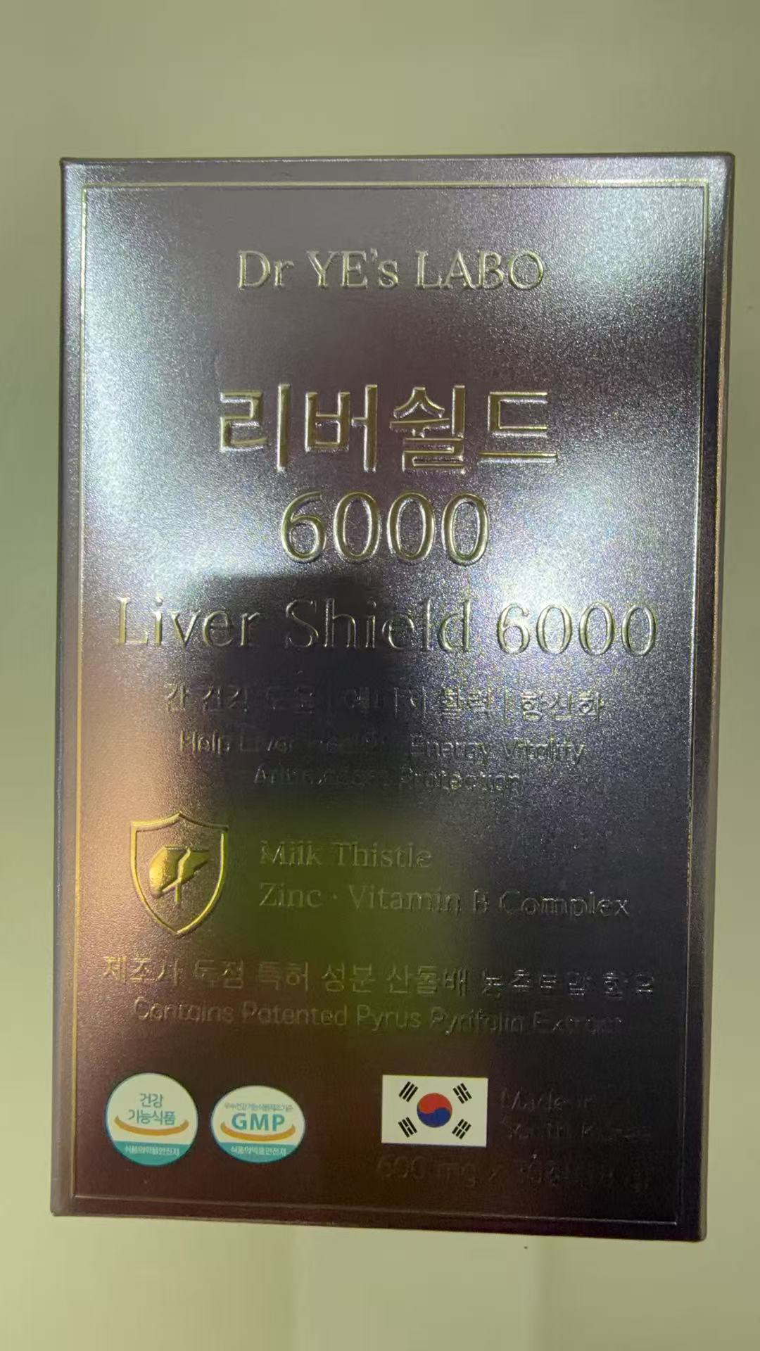 SM191 DR.YE's LABO 護肝盾 6000（Liver Shield 6000) (600mg*30)(LA053)