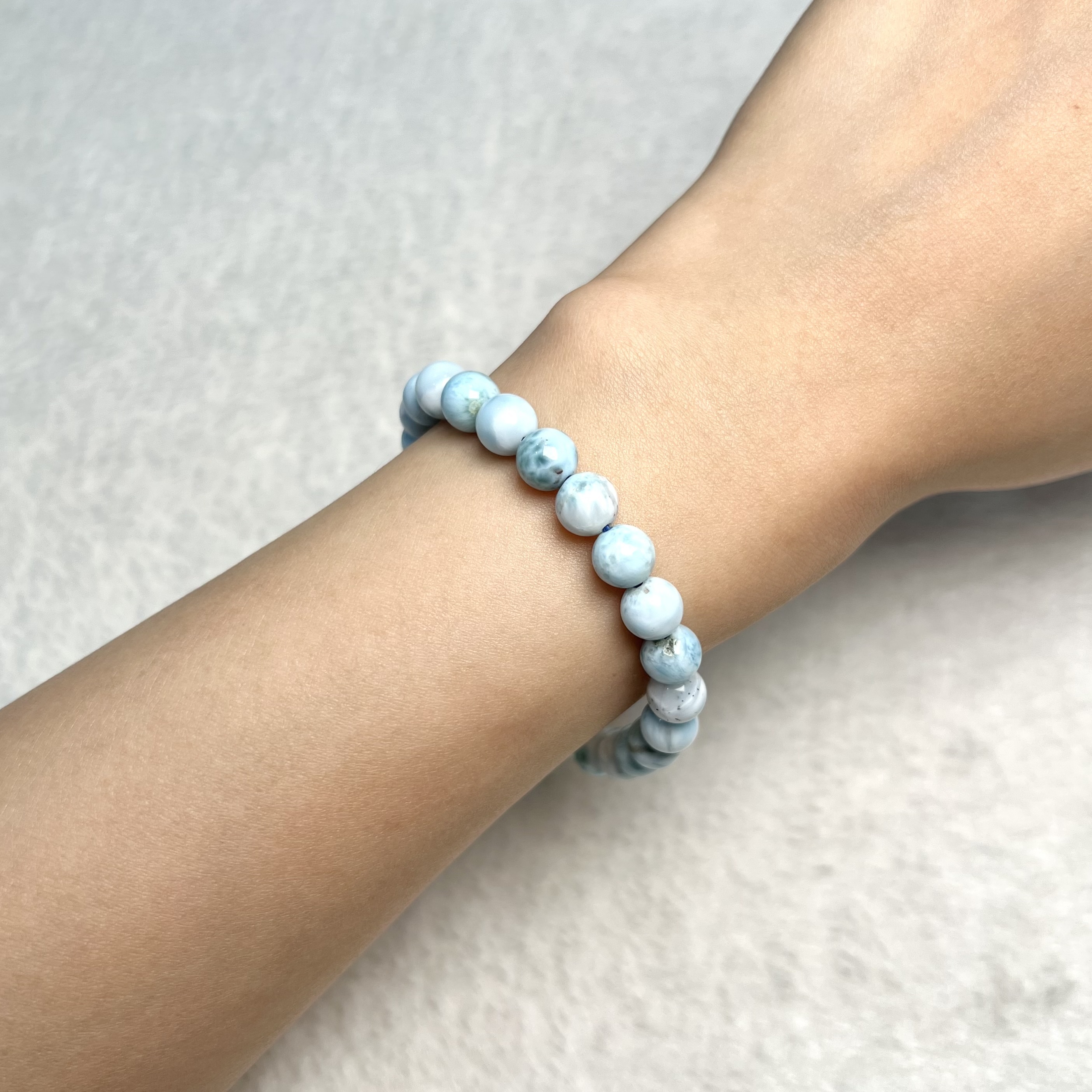 拉利瑪石(海紋石) 7mm #B108B