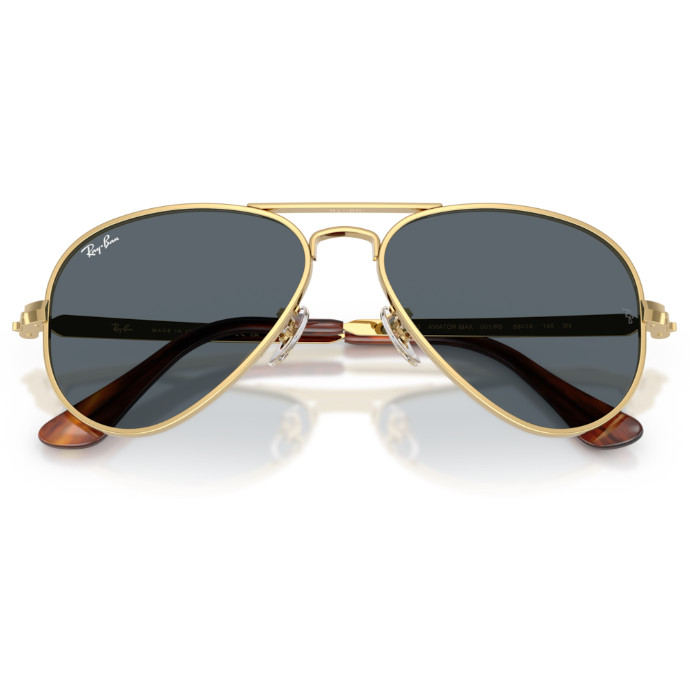 【RayBan】RB3925 001/R5-62mm 太陽眼鏡(金|藍色)♦