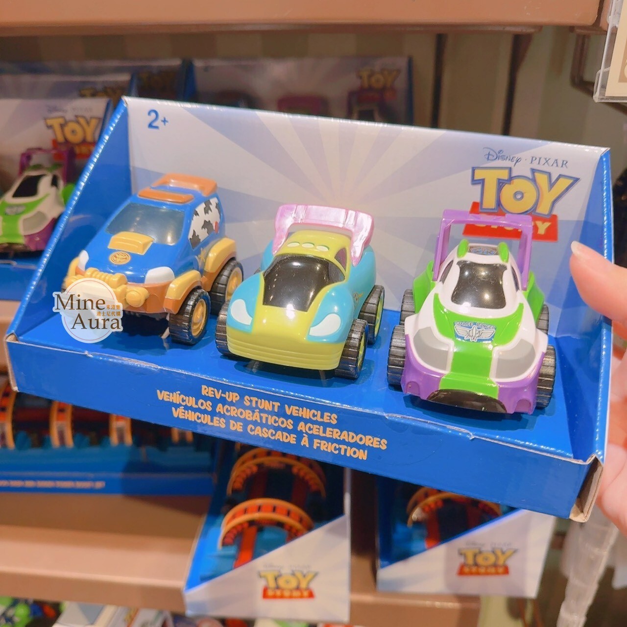 玩具總動員 Toy Story 造型 玩具車 3入組 -香港迪士尼樂園