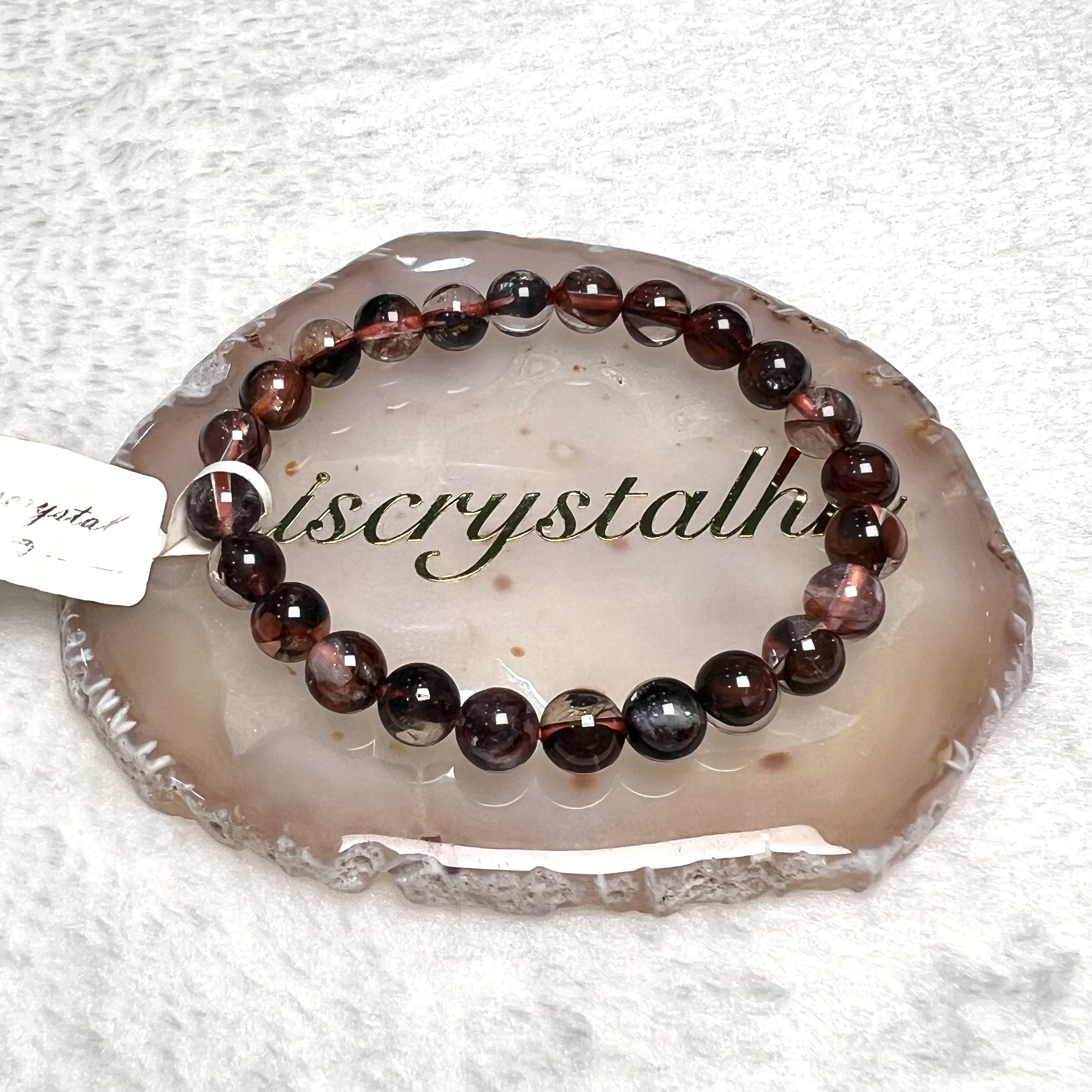 紅膠花 7mm #F329C