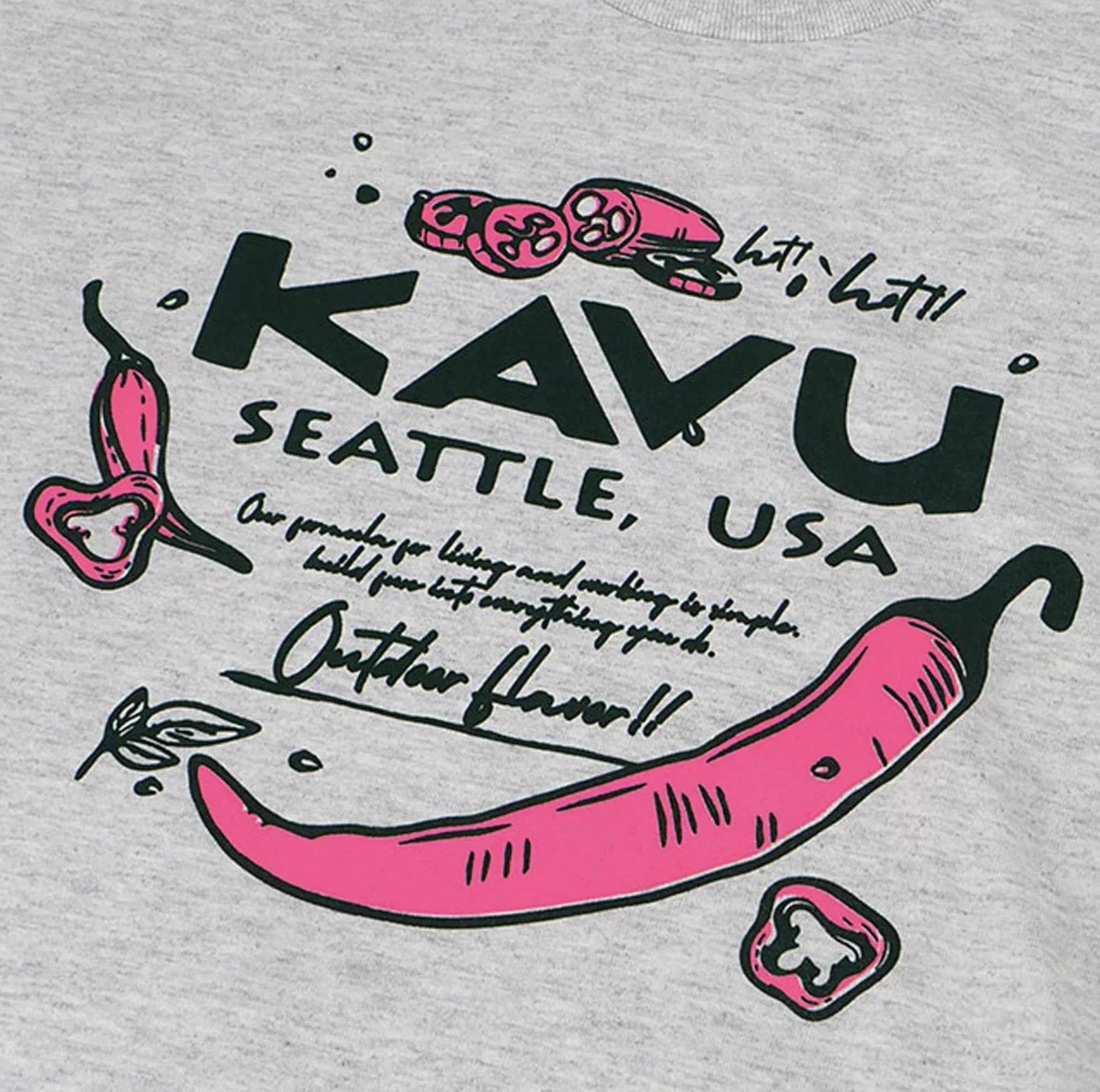 KAVU Chili Pepper Tee 日版純棉T-Shirt