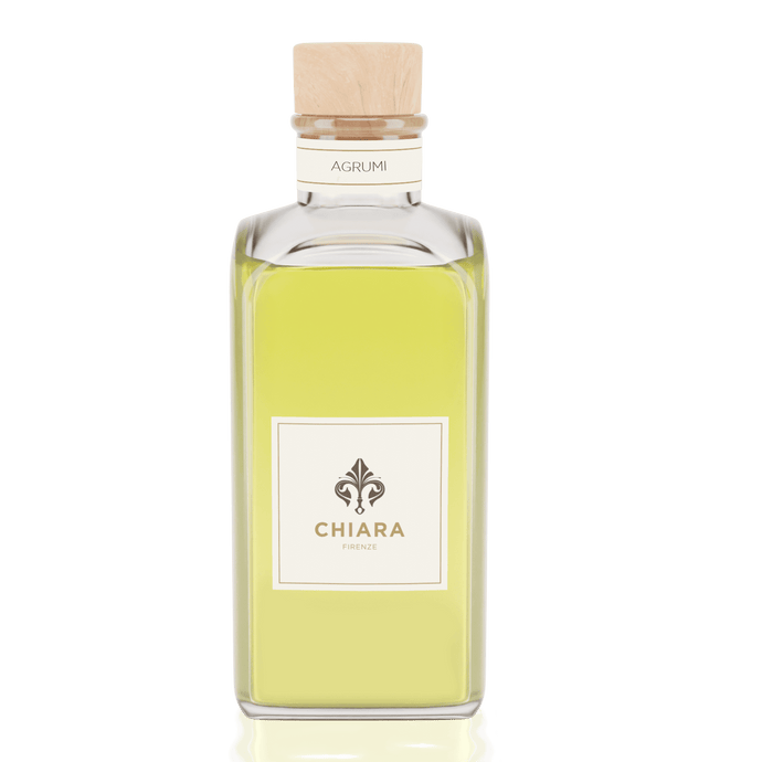 1CF0430-071 [CHIARA FIRENZE] 100毫升玻璃瓶裝柑橘香氛，附包裝盒和香薰棒 #AGR100 (EU)