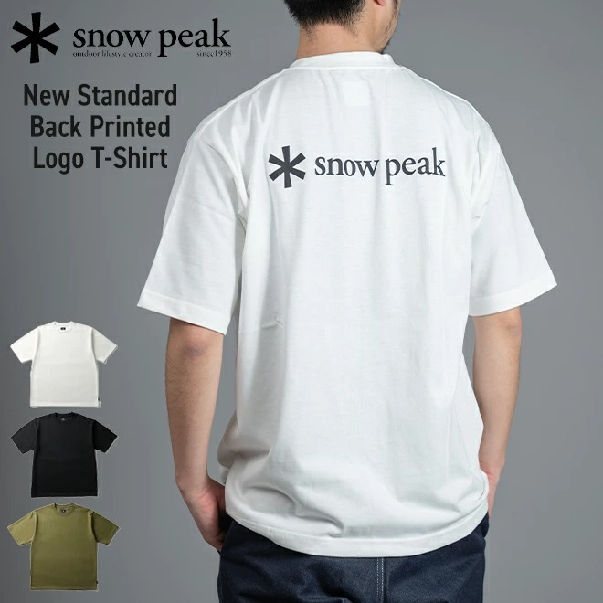 Snow Peak Back Logo T-Shirt