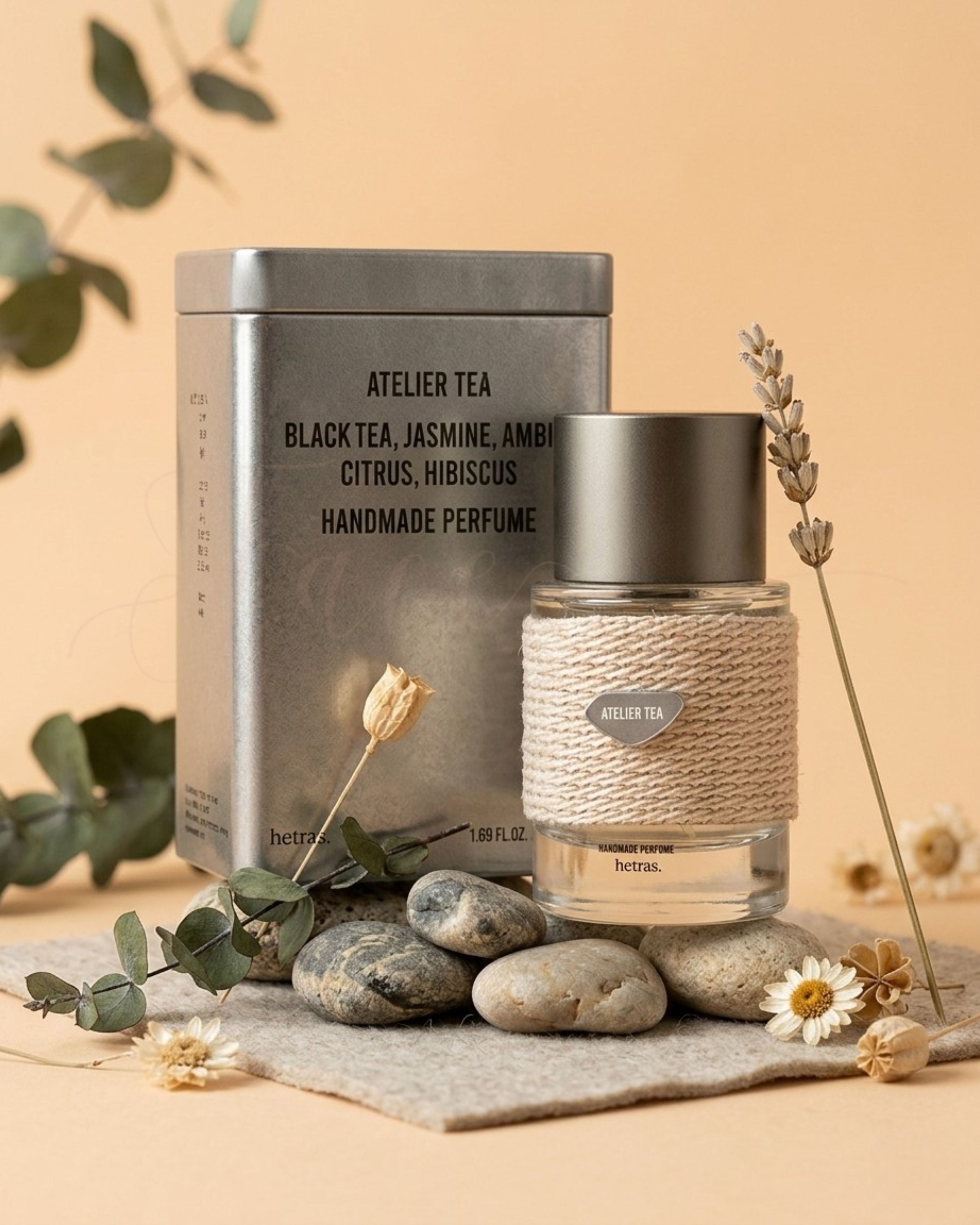 Hetras 鐵盒手工香水 50ML