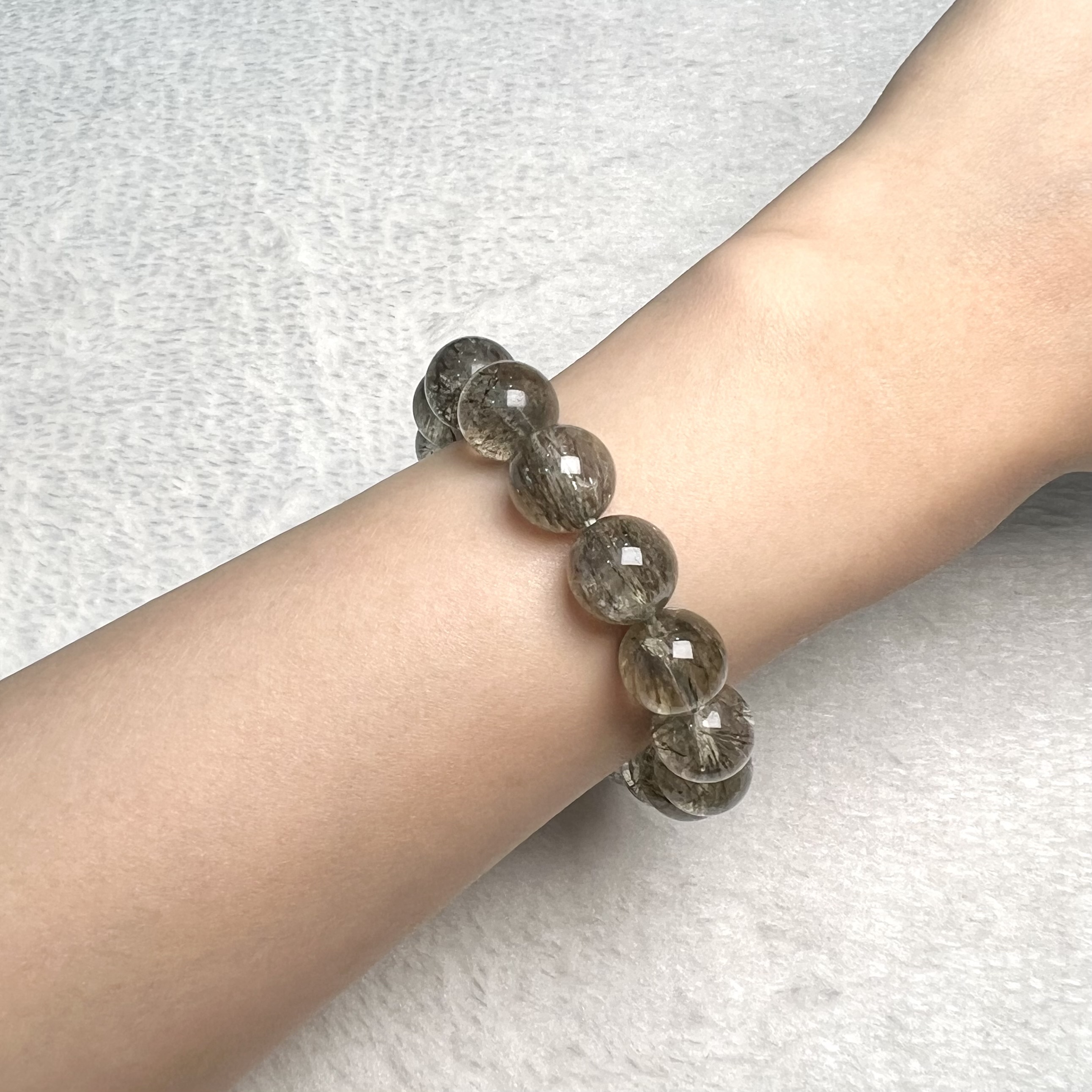 綠碧璽髮 12mm #G193C