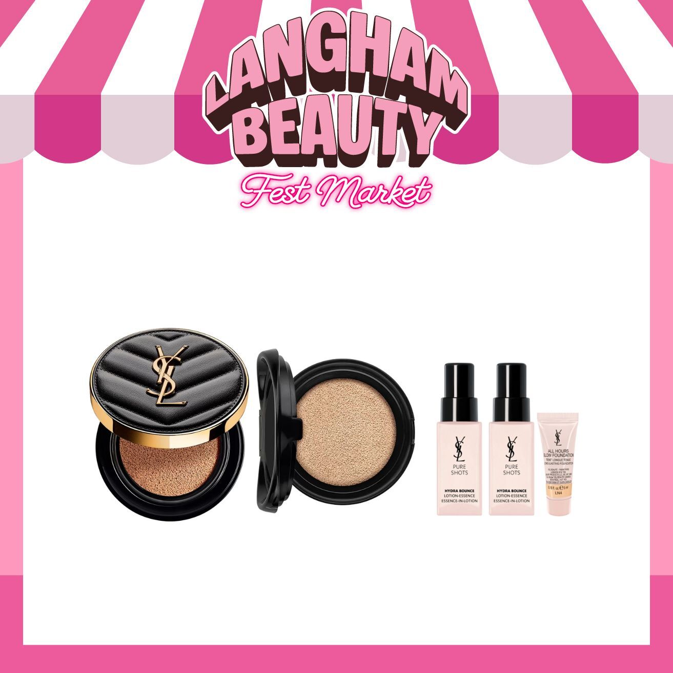 YSL  BEAUTÉ 皇牌氣墊粉底補充套裝