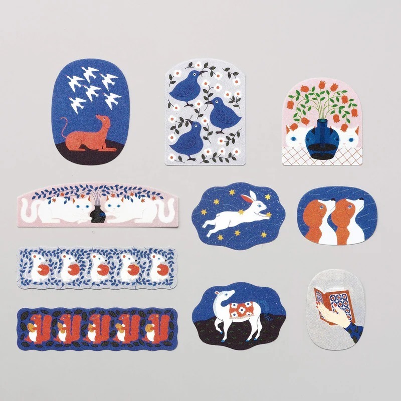 HITOTOKI｜KITTA 單張貼紙 夜空神話 (濵佳江設計款)