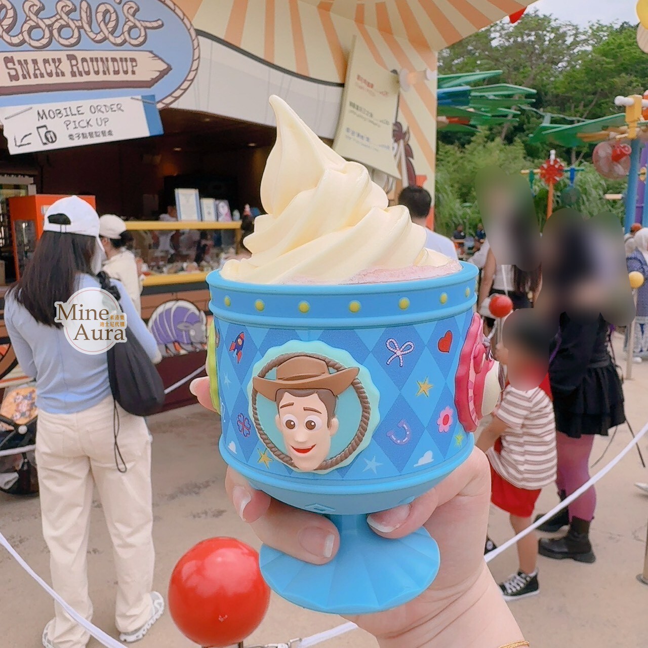 玩具總動員 Toy Story 造型 冰品 紀念杯 杯子 -香港迪士尼樂園