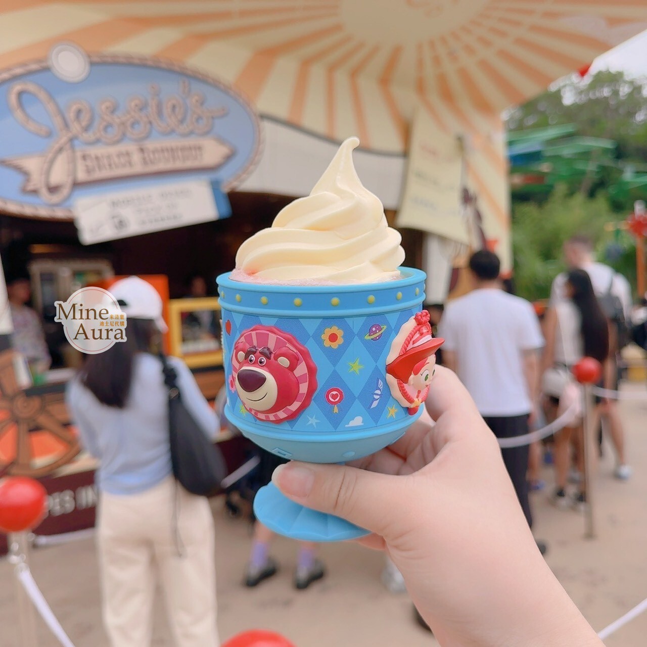 玩具總動員 Toy Story 造型 冰品 紀念杯 杯子 -香港迪士尼樂園