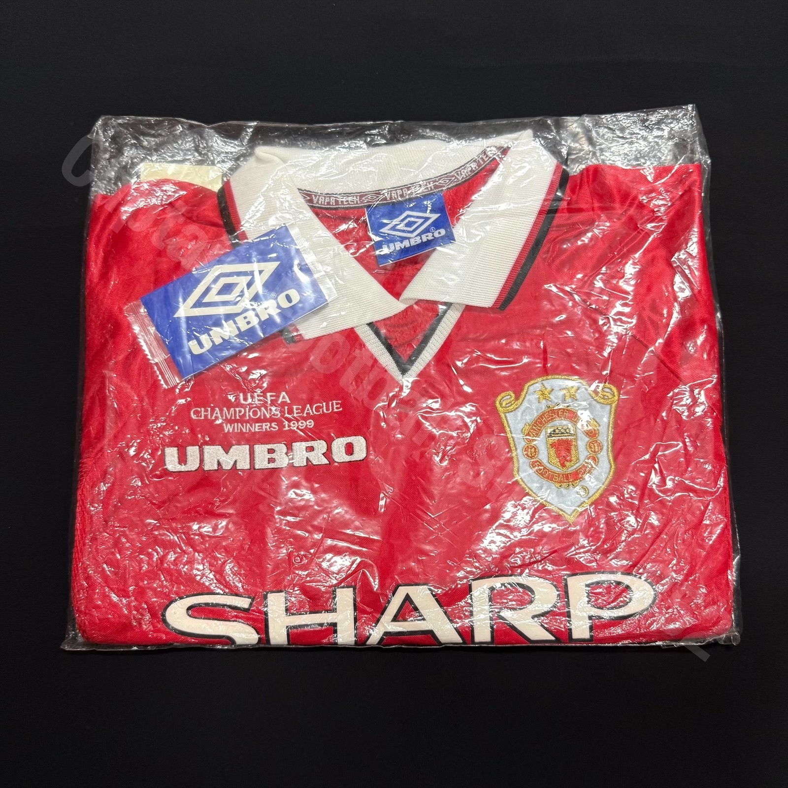 (BNWT) Manchester United 1999-2000 UEFA Champions League Umbro Home Shirt