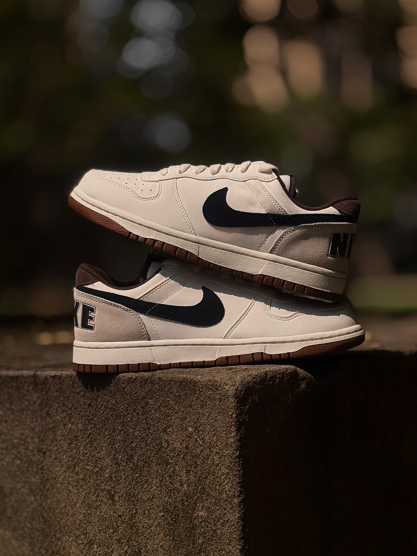 代購-Nike Big Lux  米焦糖底 板鞋 854166-101