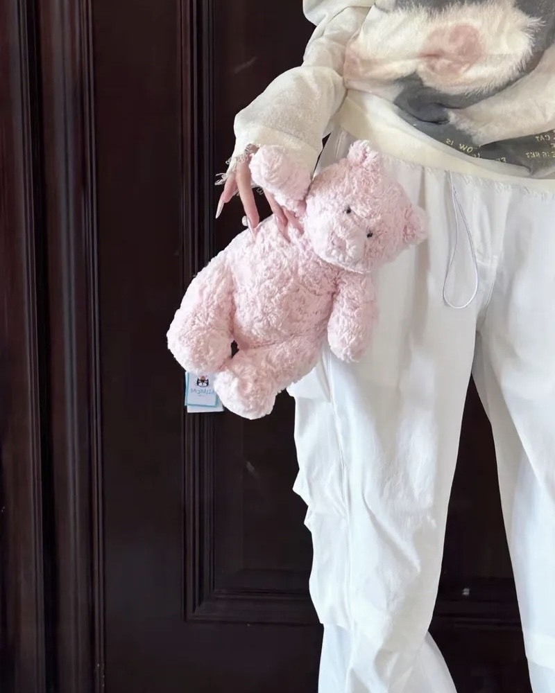 JELLYCAT 粉色 巴塞羅熊 毛絨 娃娃 玩偶
