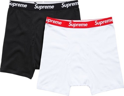 Supreme®/Hanes® Boxer Briefs (4 Pack) 底褲 兩色