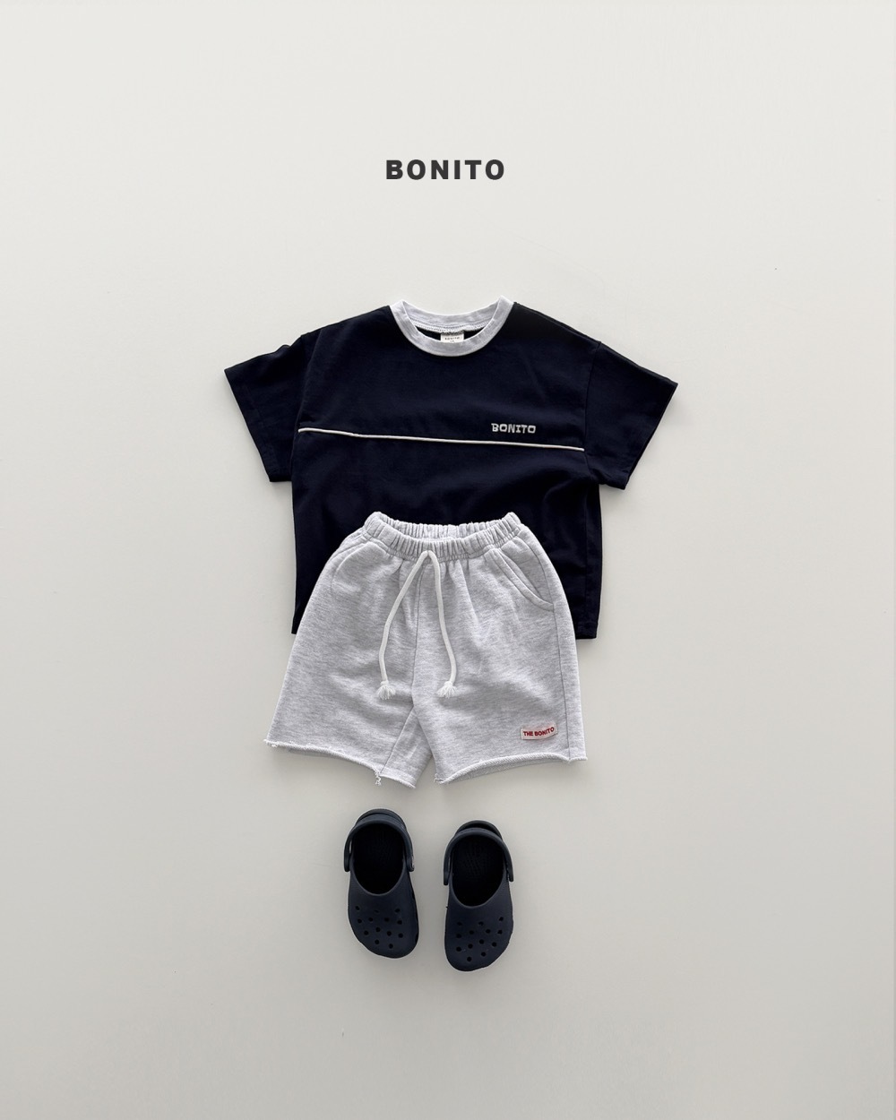 Bonito Cut-off tee / 3色