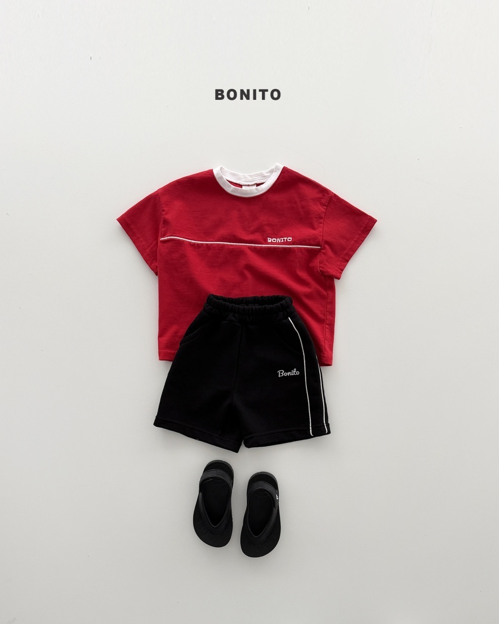 Bonito Cut-off tee / 3色