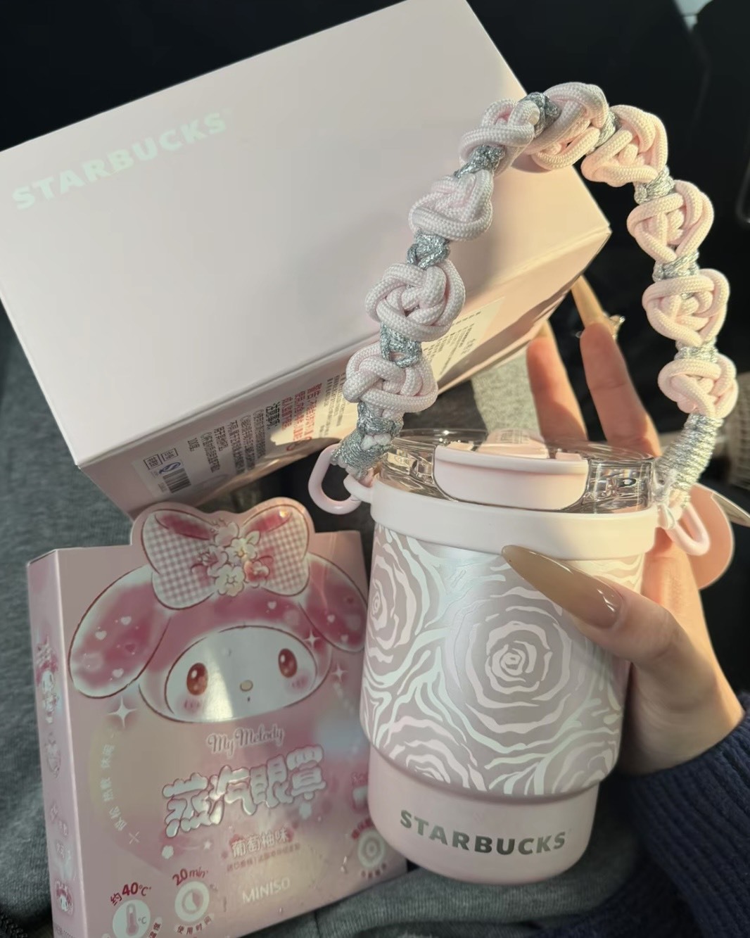 Starbucks 星巴克 萬花玫境系列 不鏽鋼隨行杯 435ml 2色