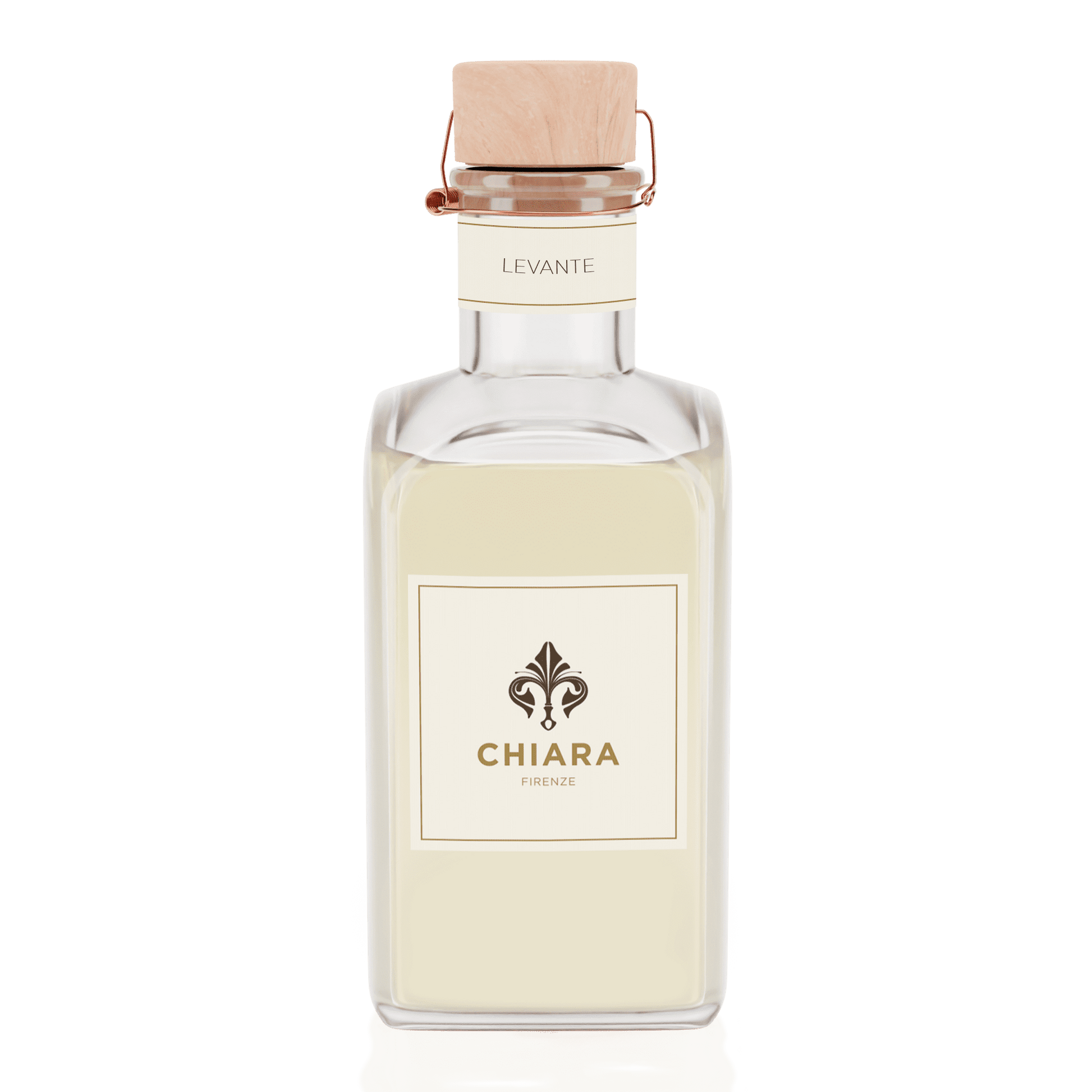 1CF0430-114 [CHIARA FIRENZE] 500毫升玻璃瓶裝Levante香水，含香薰棒及香薰盒 #LEV500 (EU)