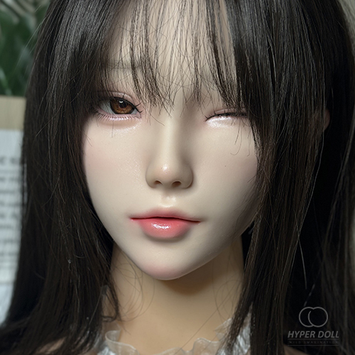 HYPER DOLL 嗨波娃娃 EX系列 可動下巴軟矽膠單頭雕 嘉熙 開闔眼款 silicone sex doll heads only