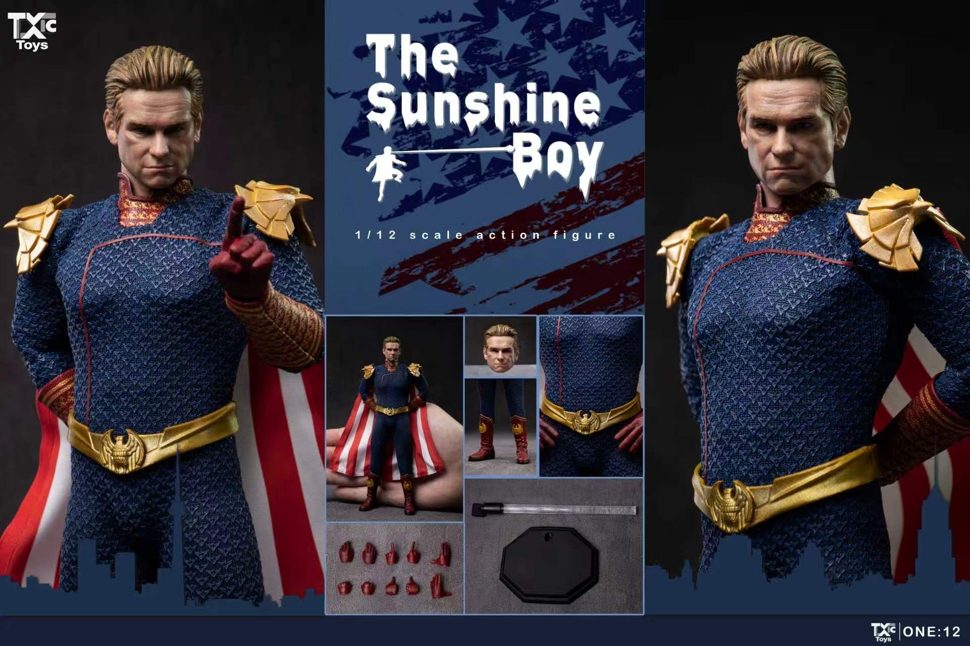 (Pre-Order) TT- THE SUNSHINE BOY 1/12 Action Figure (Fabric Clothing) TT01