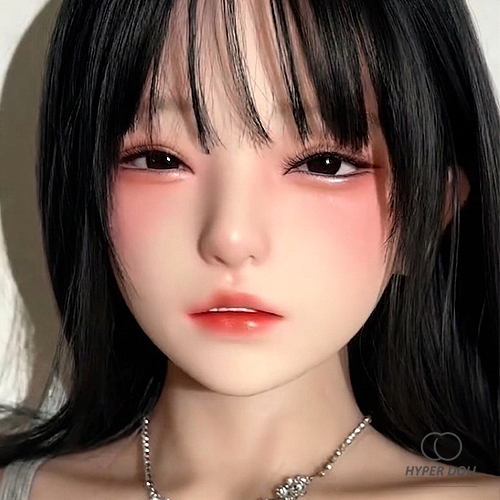 HYPER DOLL 嗨波娃娃 EX系列 可動下巴軟矽膠單頭雕 敏英 開闔眼款 silicone sex doll heads only