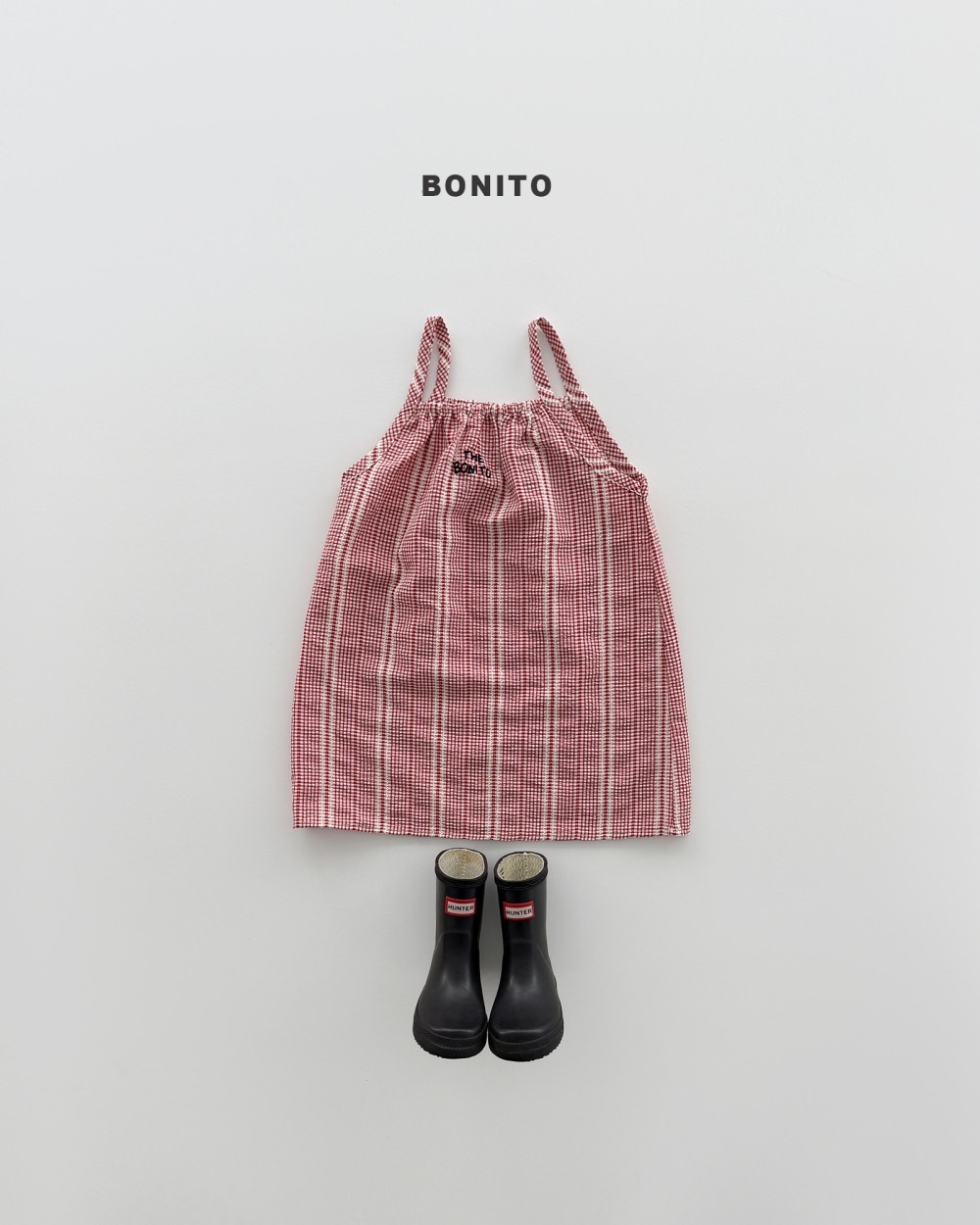 Bonito 直紋細肩吊帶裙 / 3色