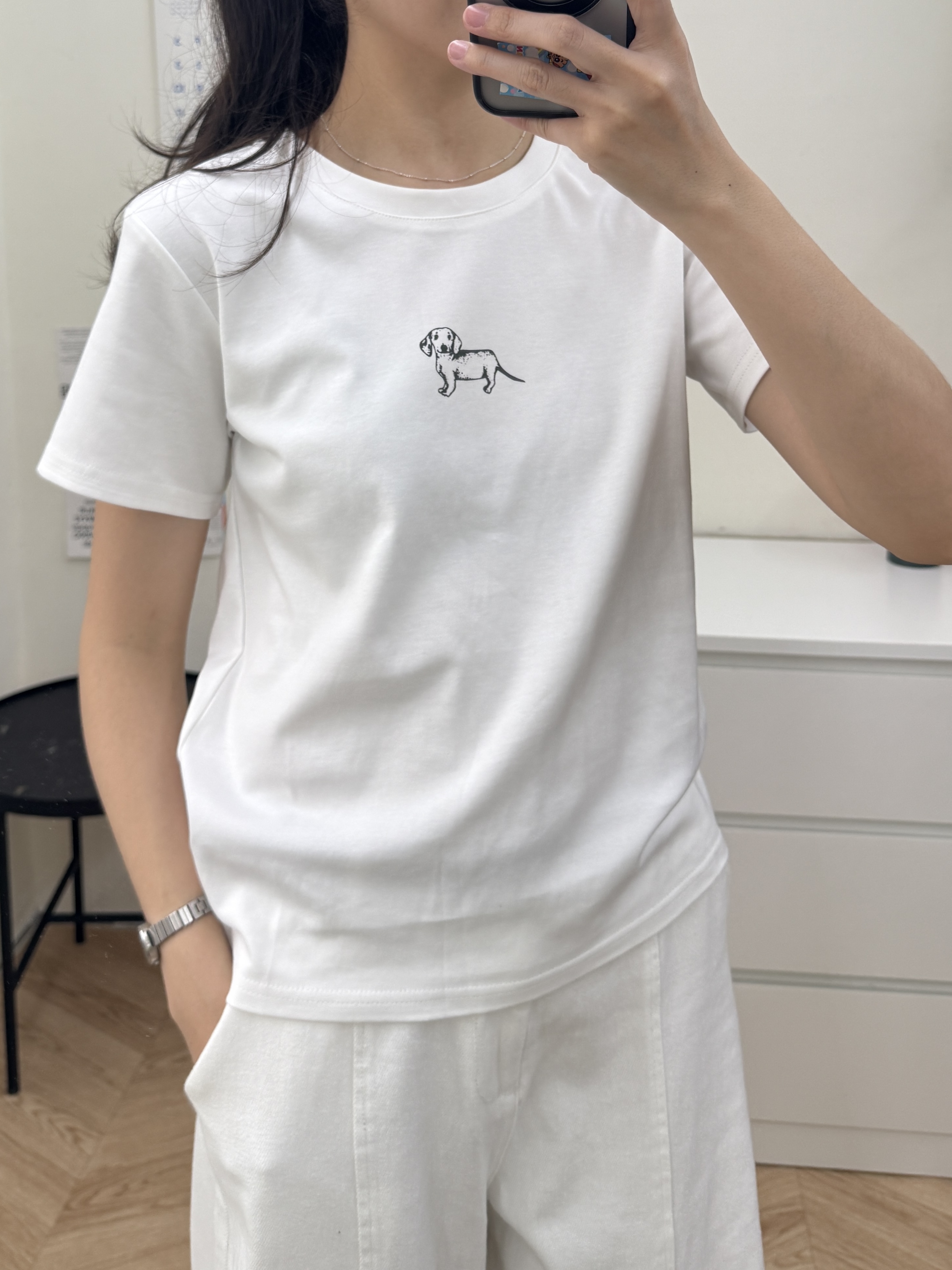 臘腸狗涼感T*2色