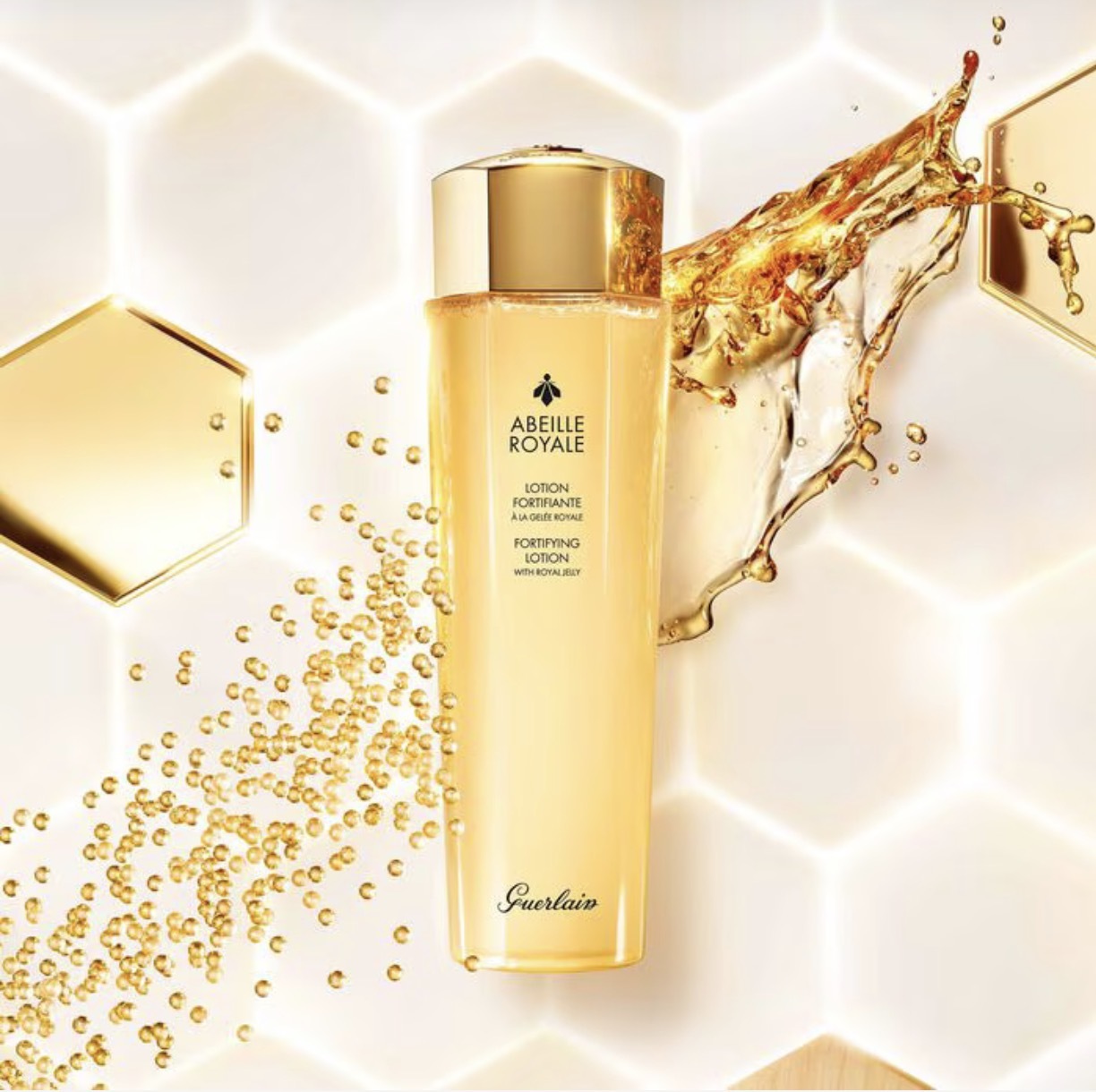 GUERLAIN 殿級蜂皇精華爽膚水 Abeille Royale Fortifying Lotion with Royal Jelly 15ML $68/2枝、2套起$65