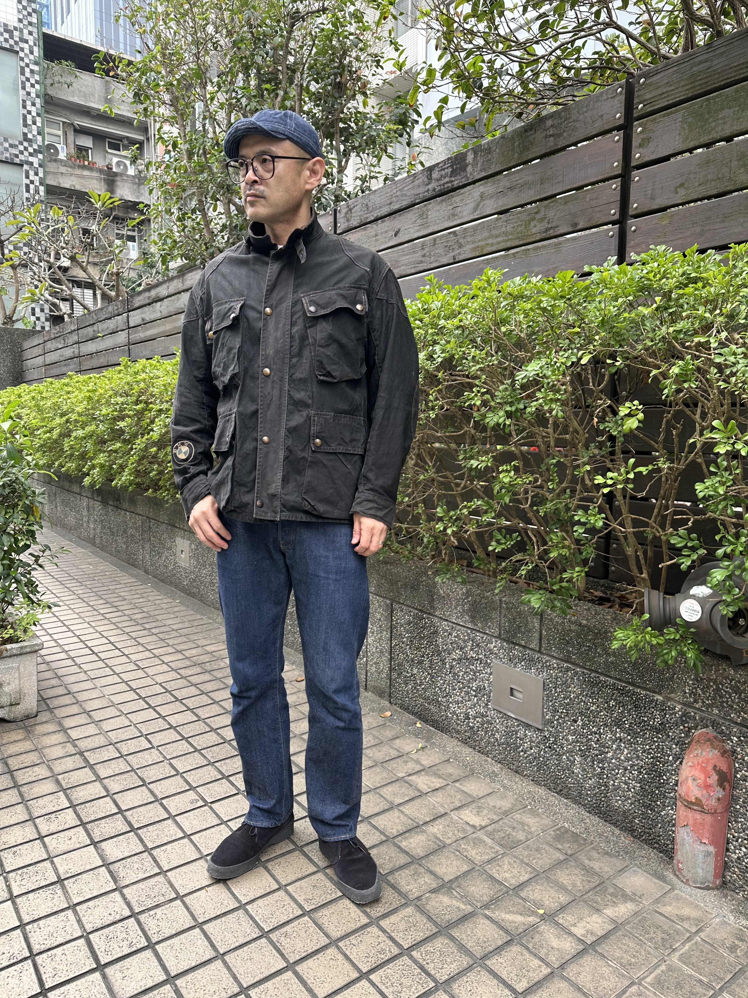 70~80’s Belstaff Trial Master Oiled Jacket (MADE IN ENGLAND)