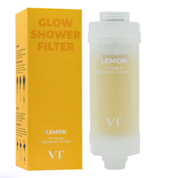 SS260430-S37-GLOW AMPOULE SHOWER FILTER, LEMON, 160G-修護安瓶維他命檸檬沐浴濾芯(Exp-3/31/2028)（買1送1共2件）