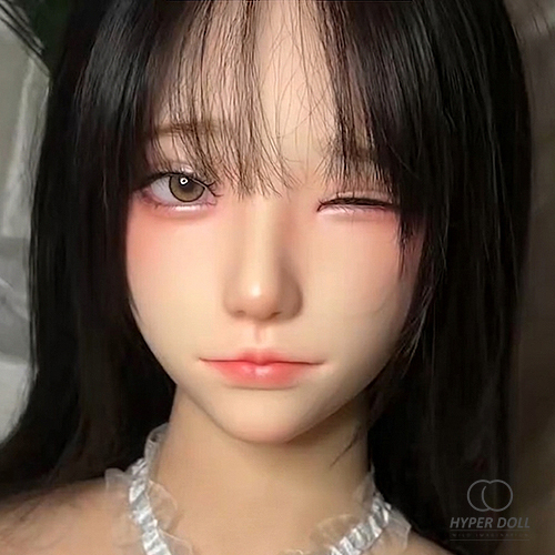 HYPER DOLL 嗨波娃娃 EX系列 可動下巴軟矽膠單頭雕 秀智 開闔眼款 silicone sex doll heads only