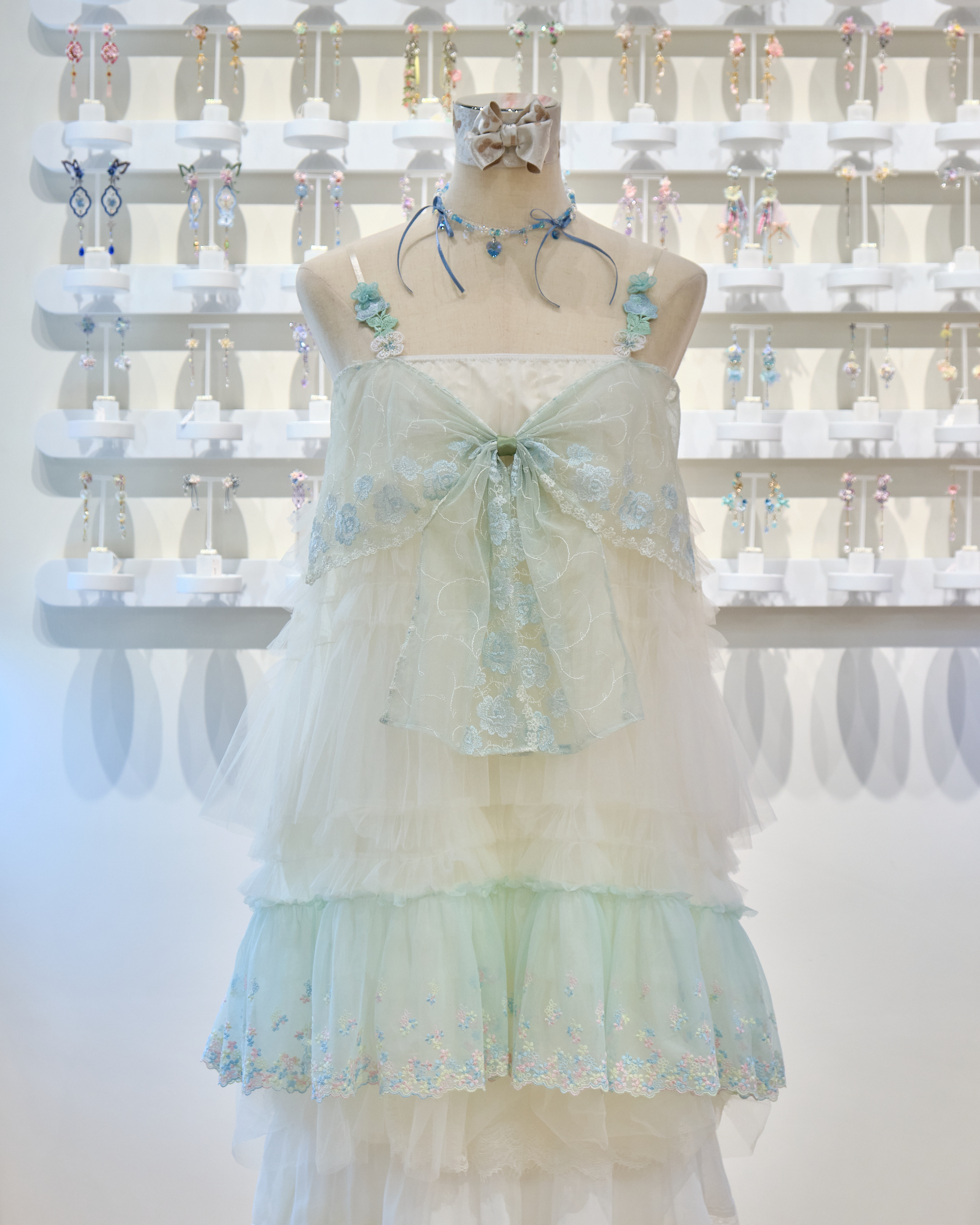 13625 Lace Layer Bow Camisole