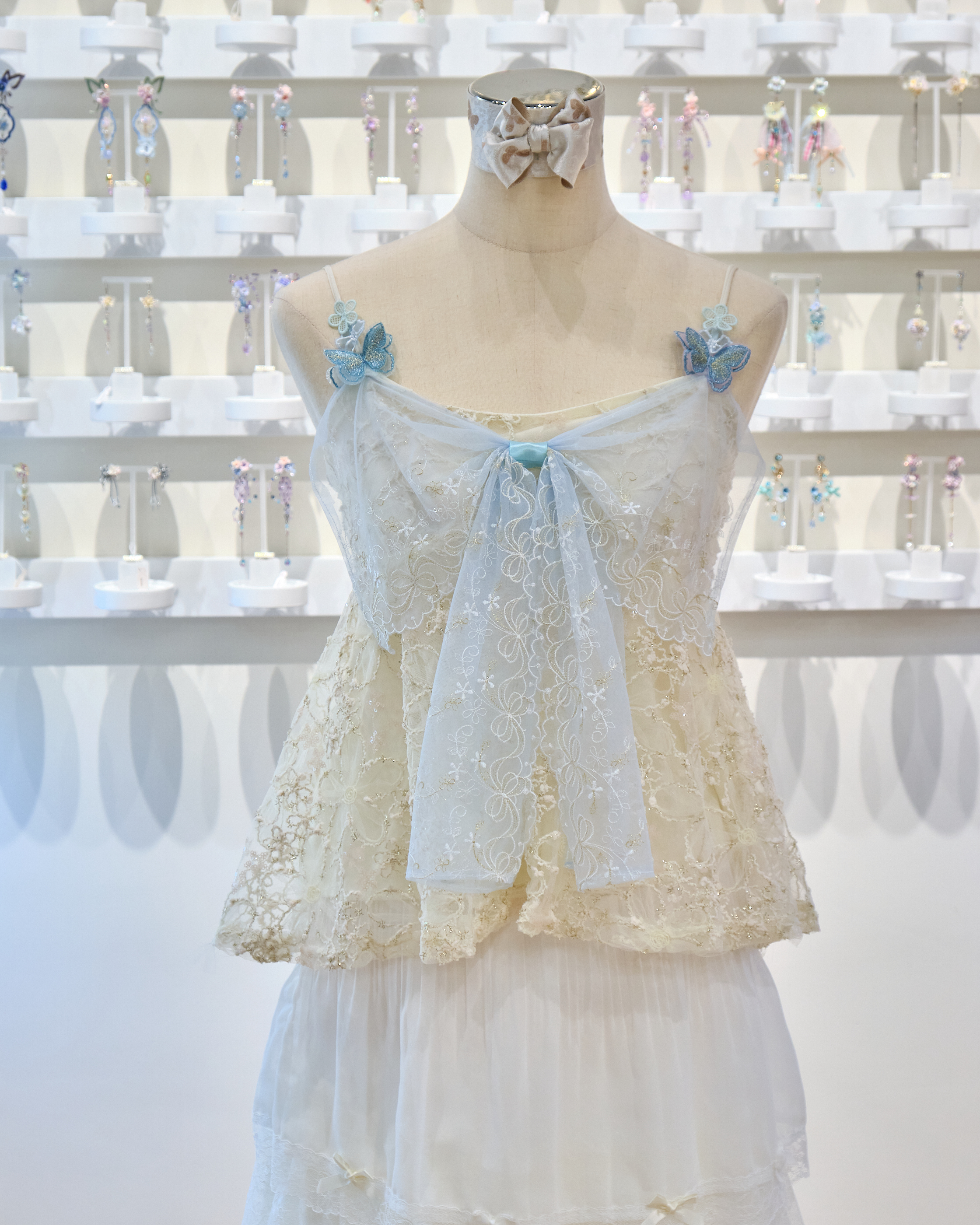 13624 Lace Layer Bow Camisole