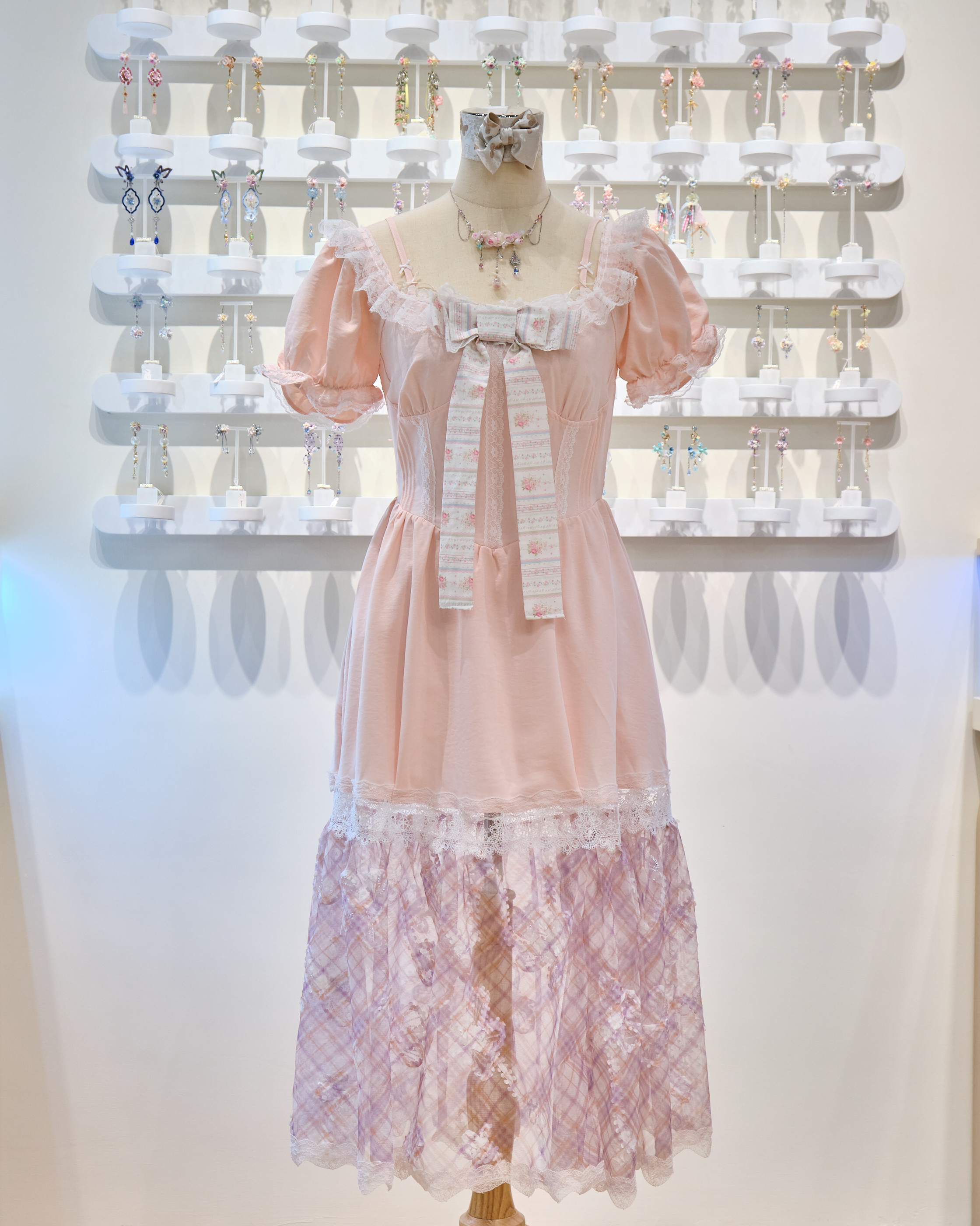 13618 Breezy 2-Way Lace Camisole Dress